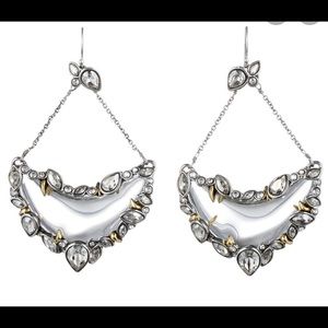 ALEXIS BITTAR MYSTERE LUCITE CRYSTAL EARRINGS
